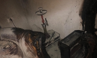 إصابة شابتين جراء استنشاق دخان حريق اندلع داخل منزل في كفربرا